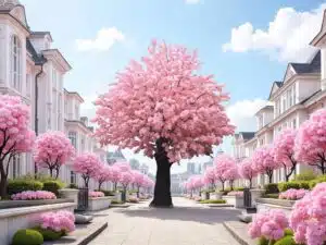Artificial Cherry Blossom Tree