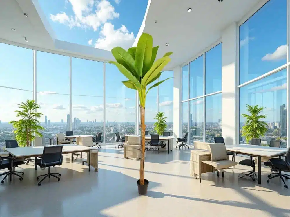 7ft Artificial Banana Tree