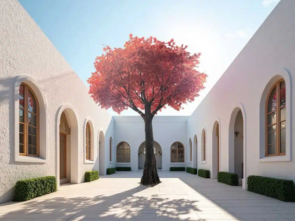 Bushy Artificial Maple Tree