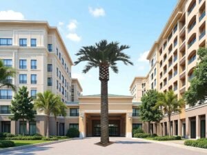 Artificial Date Palm Tree