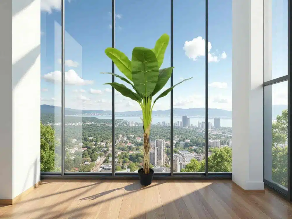 Tall Artificial Banana Tree