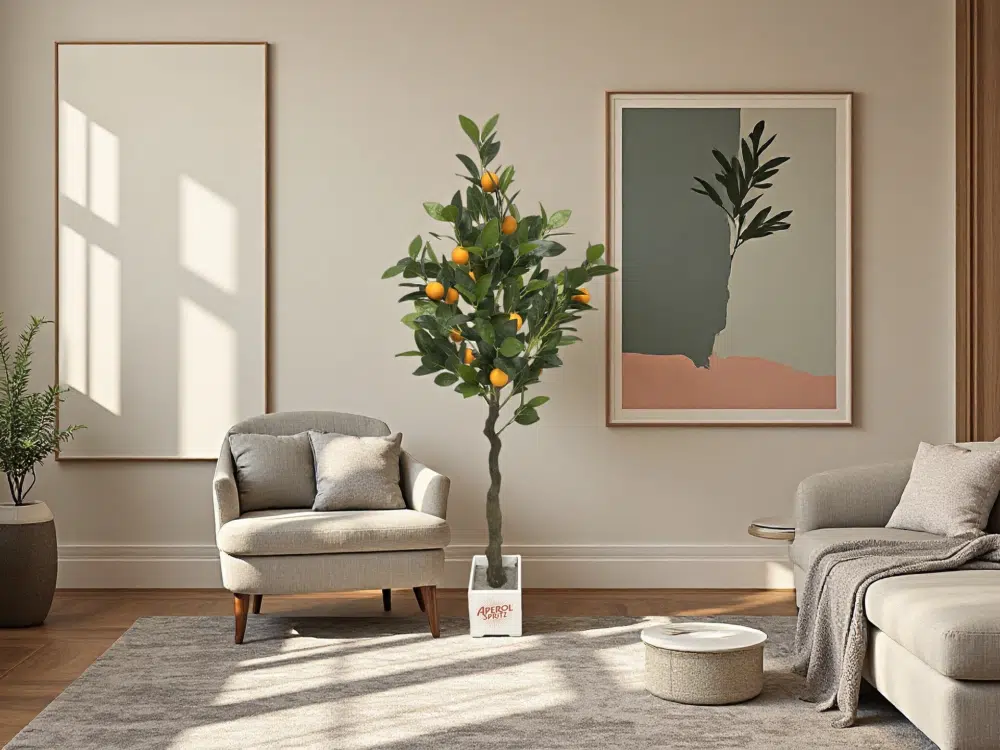 5ft Artificial Lemon Tree