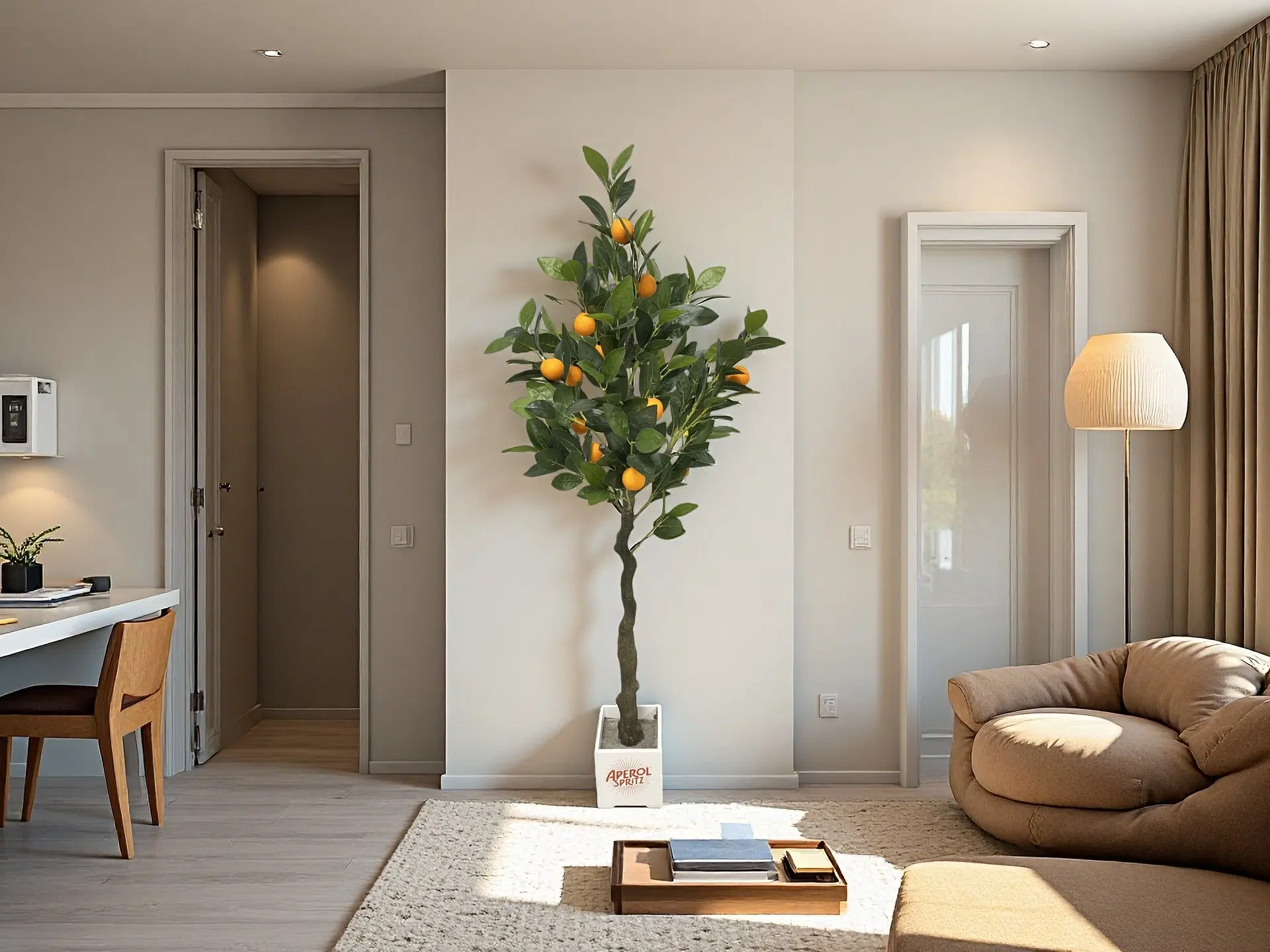 5ft Artificial Lemon Tree - Image 5