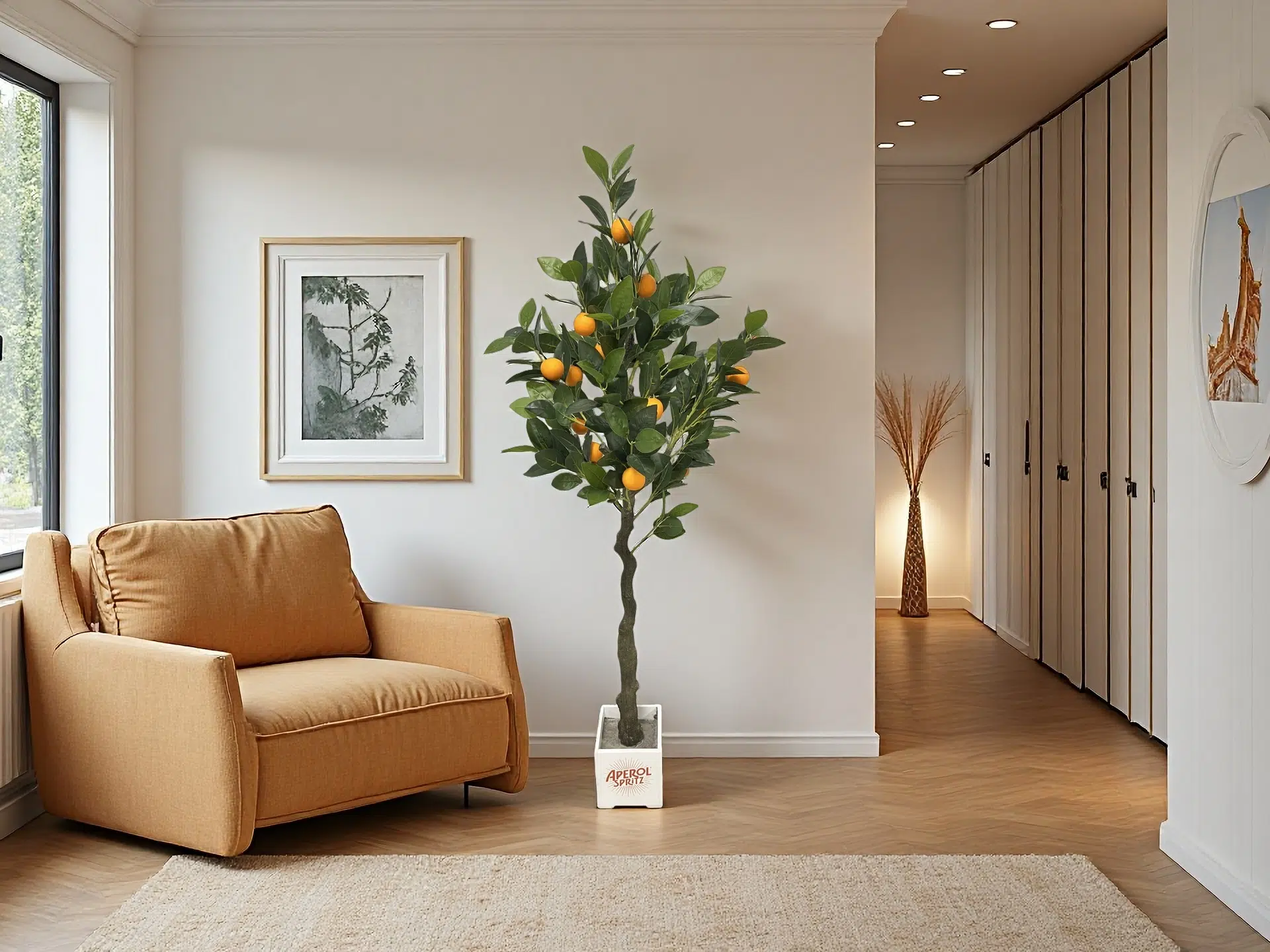 5ft Artificial Lemon Tree - Image 2
