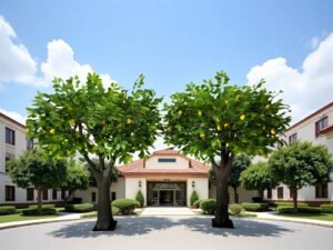 Realistic Lifelike Lemon Tree