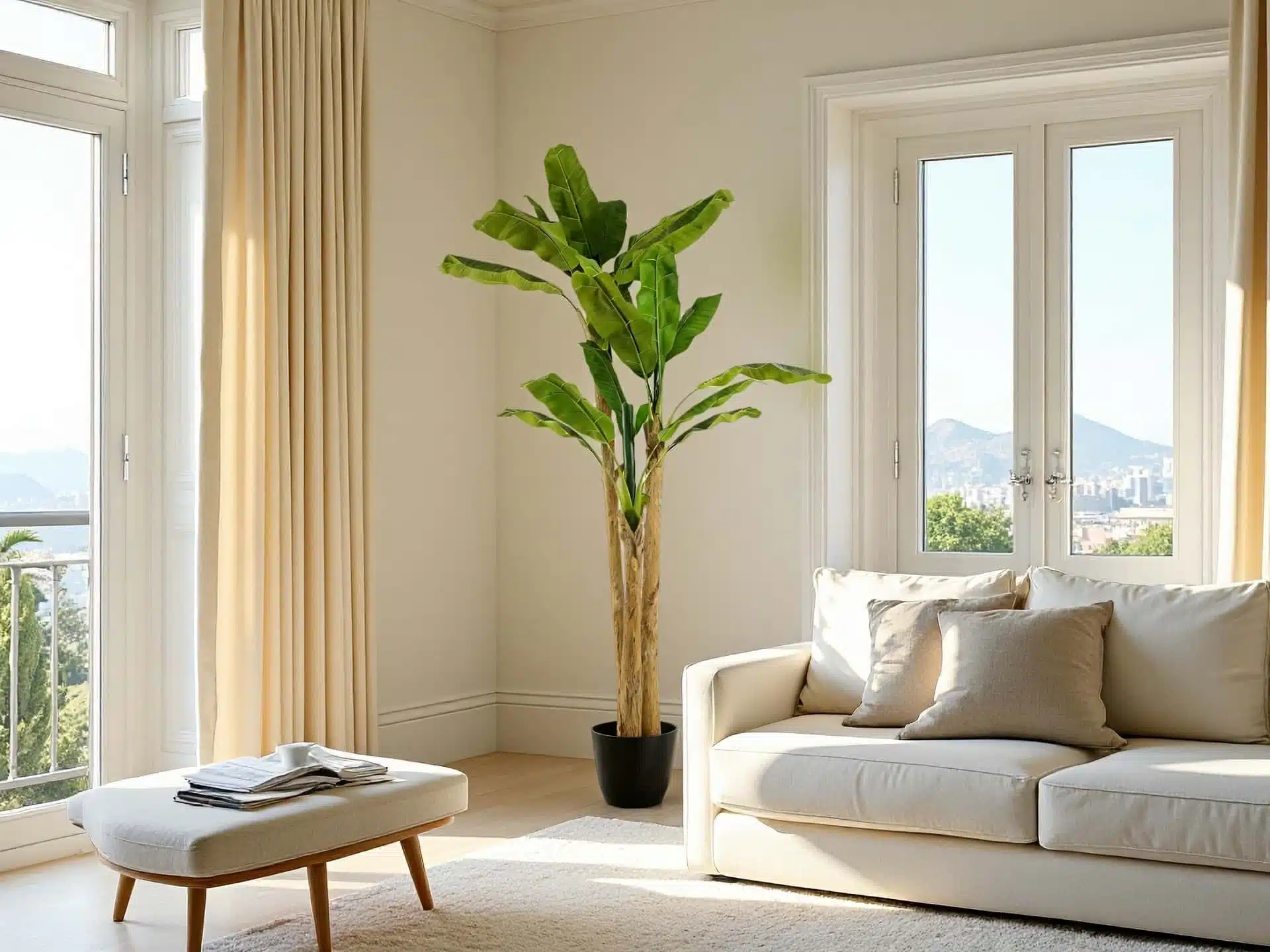 8ft Artificial Banana Tree