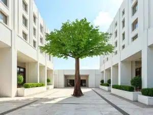 Standalone Artificial Maple Tree