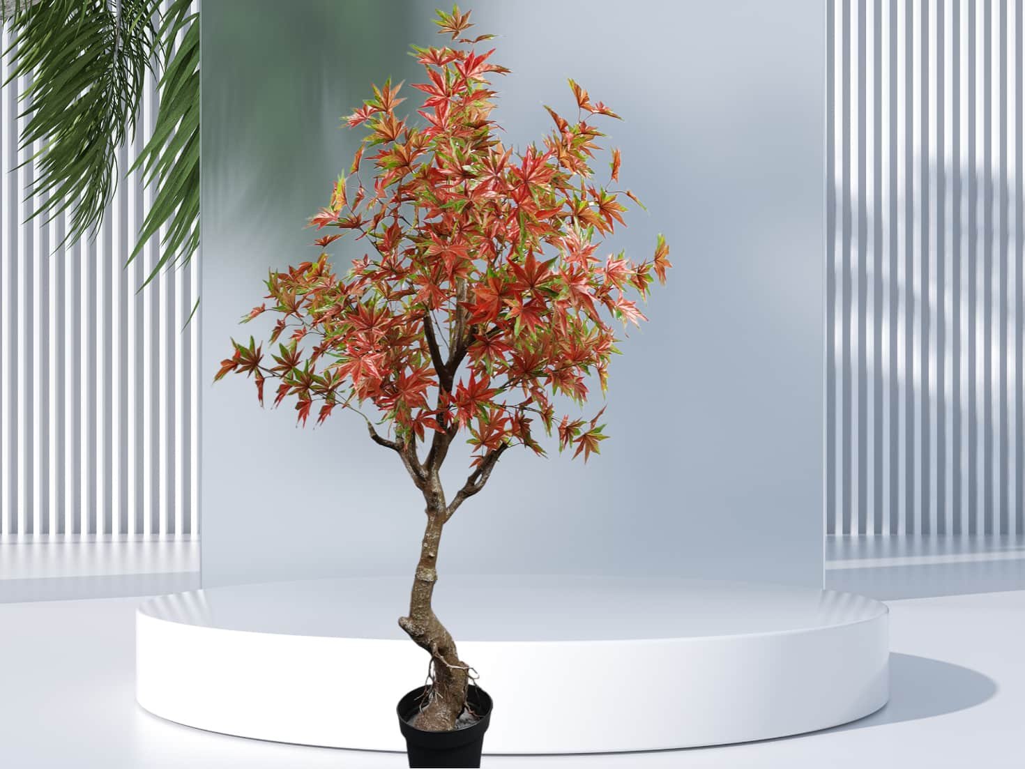 Artificial Red Japanese Maple Tree - HRtrees