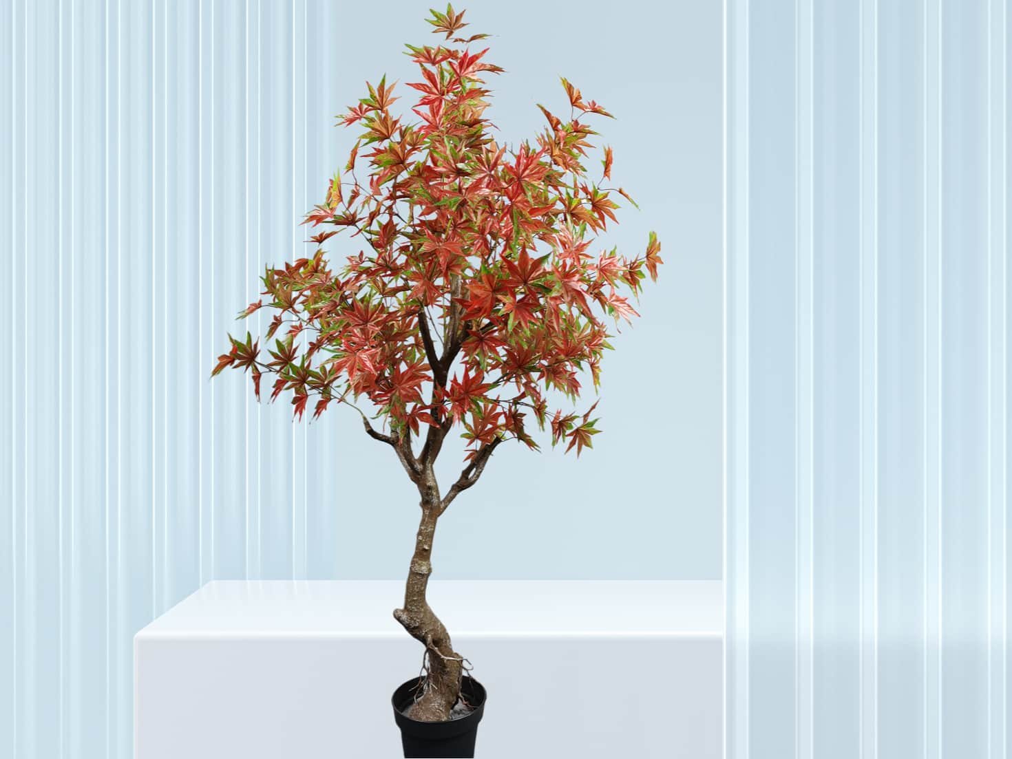 Artificial Red Japanese Maple Tree - HRtrees