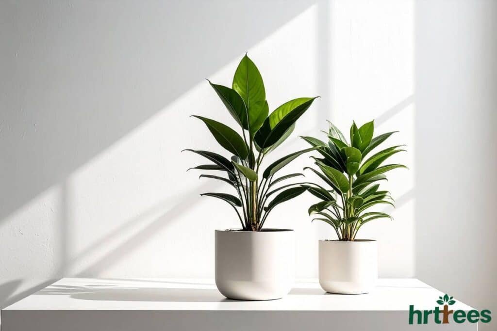 Expensive Fake Plants on countertop