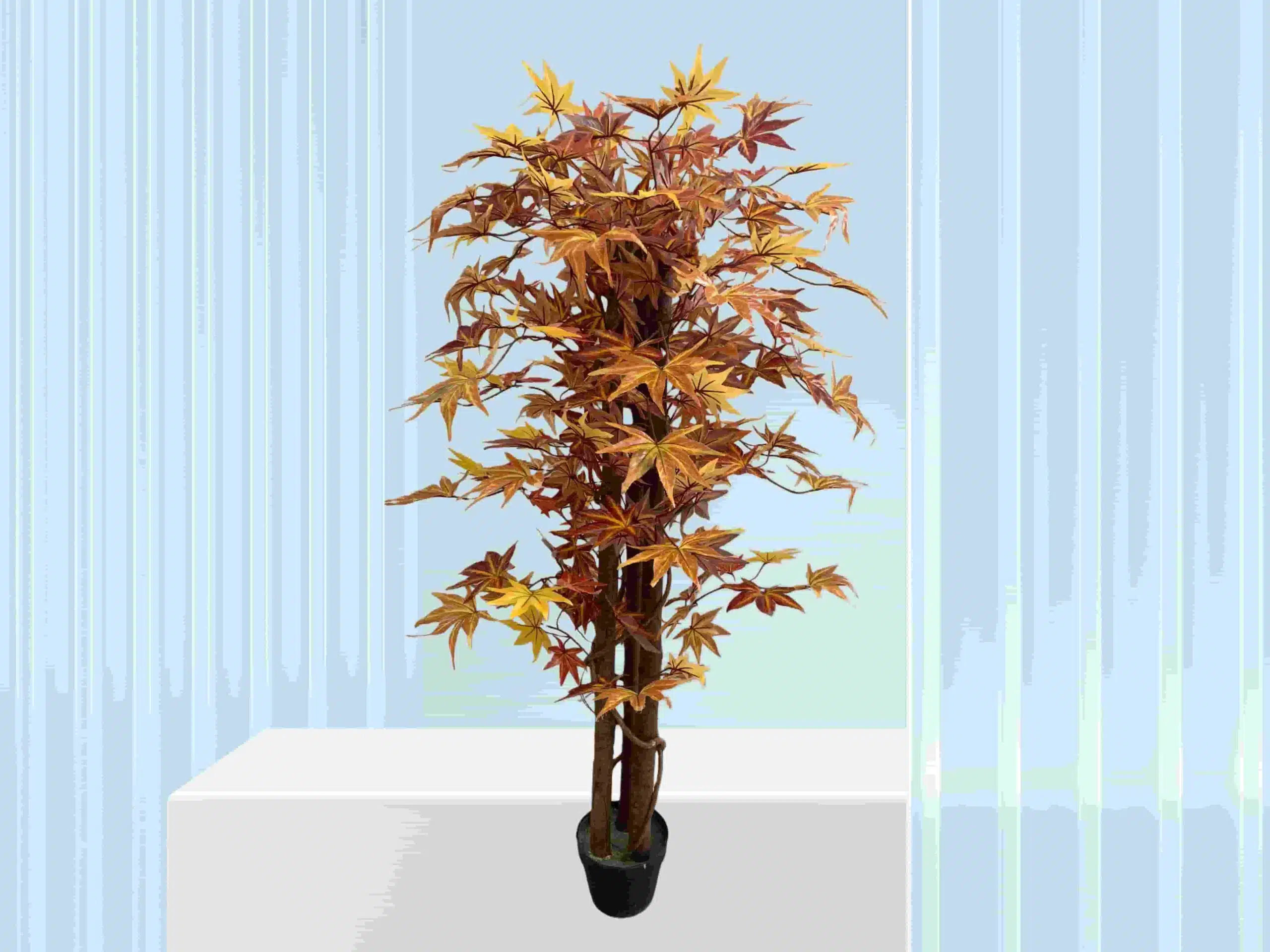 Artificial Red Japanese Maple Tree - Image 5
