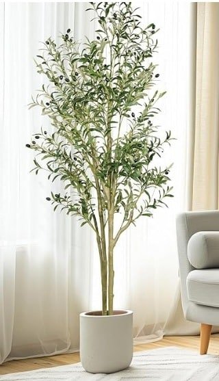 Artificial Olive Tree with Fruit