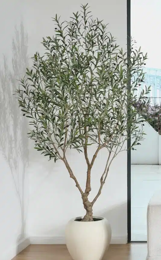 Large Fake Olive Tree for Veranda