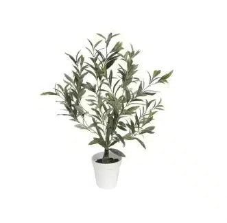 Faux Shrub-Style Potted Olive Tree
