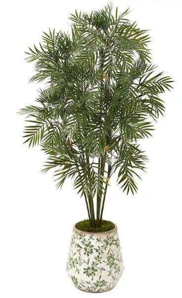 Potted Parlor Palm: Best Affordable Artificial Palm Trees for Homes