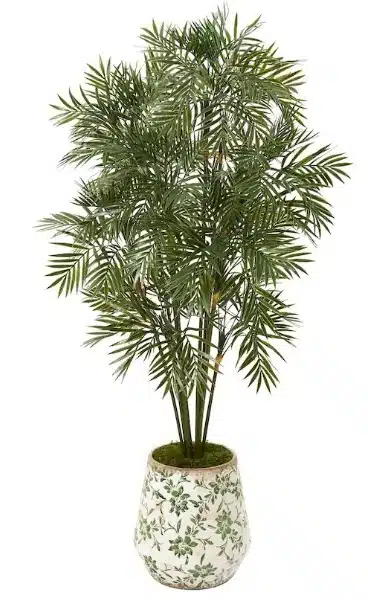 Potted Parlor Palm: Best Affordable Artificial Palm Trees for Homes