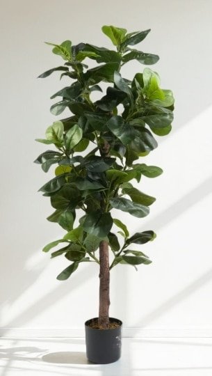 Best Tall Artificial Fiddle Leaf Fig Tree for High Ceilings