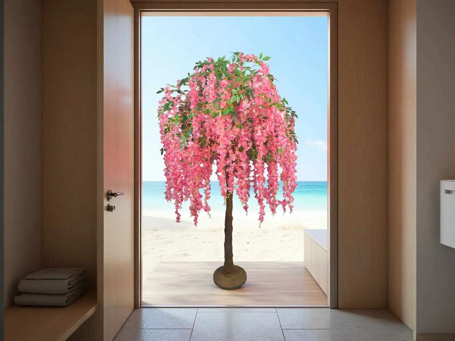 Customized Artificial Wisteria Tree - Image 4