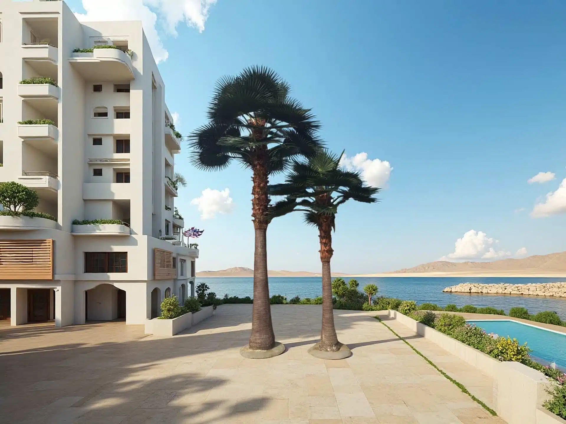 Artificial Palm Tree For Beach Resort - Image 4
