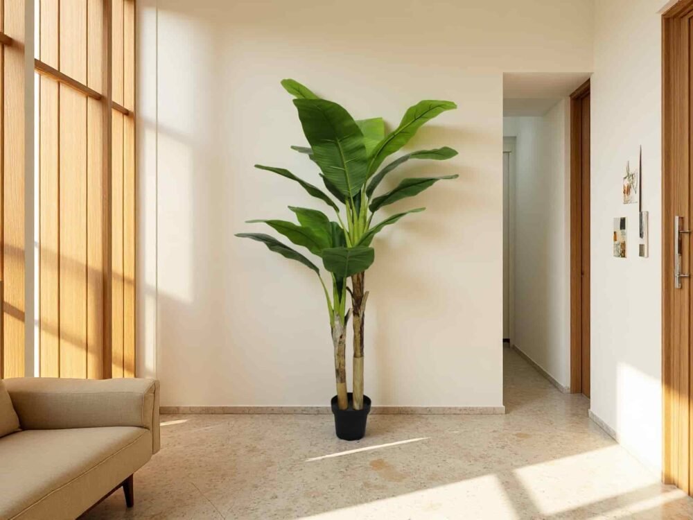 5ft Artificial banana Tree