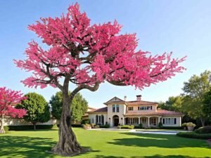 Large Artificial Peach Tree