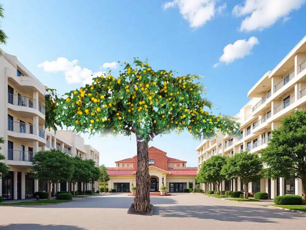 Tabletop Lemon Tree