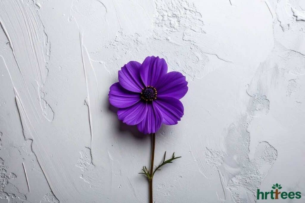High quality faux purple flower