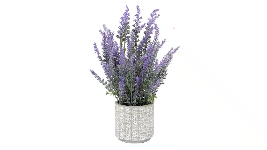 Artificial Potted Lavender