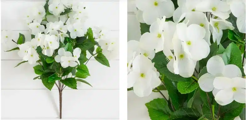 UV-Resistant Artificial Outdoor Hydrangeas