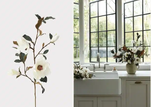 Faux Magnolia Branches