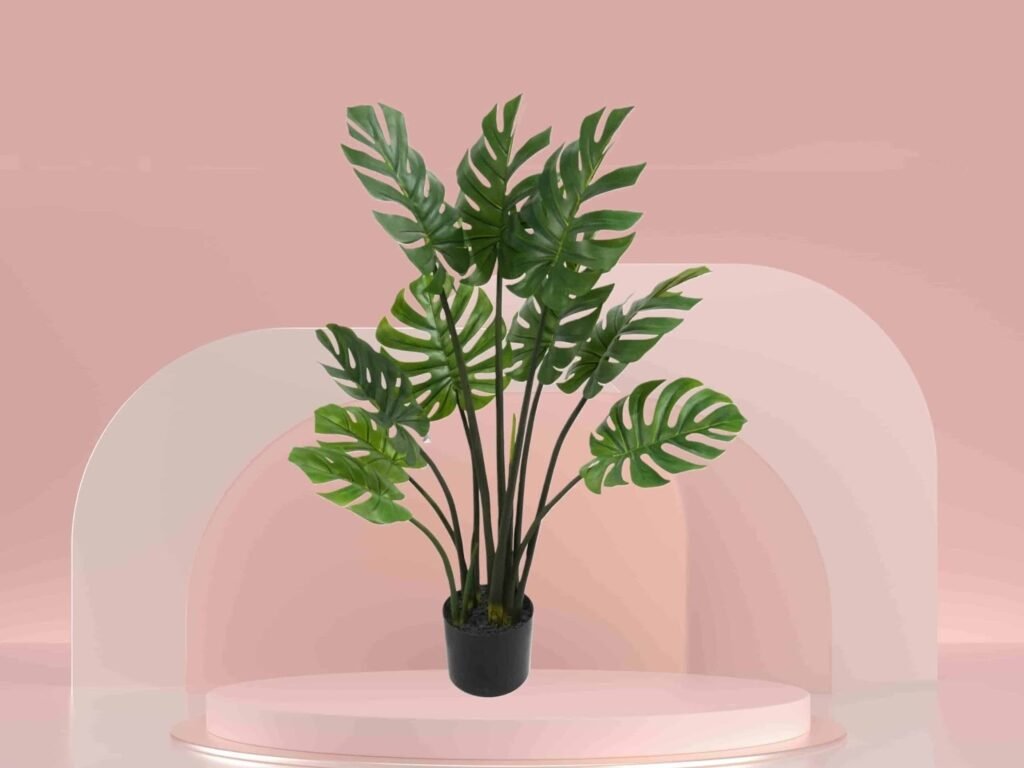 Faux Moss Pole Monstera