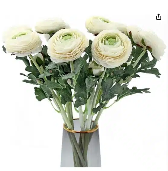 Artificial Ranunculus Flowers
