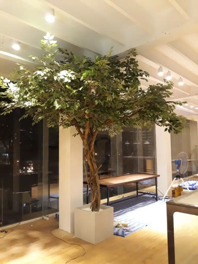 Right Size Artificial Tree for a Commercial Interior