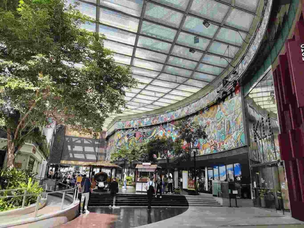 Artificial Plants in Lobbie and Main Entrance