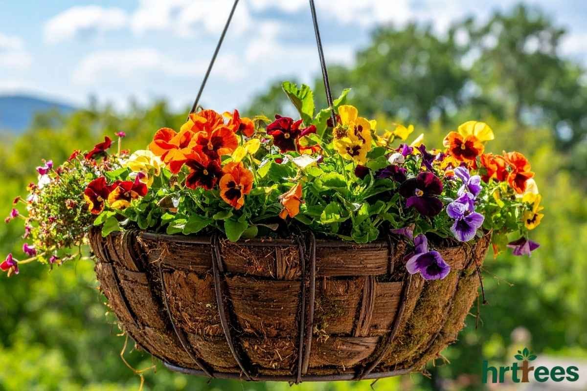 Artificial Hanging Basket outdoor decor