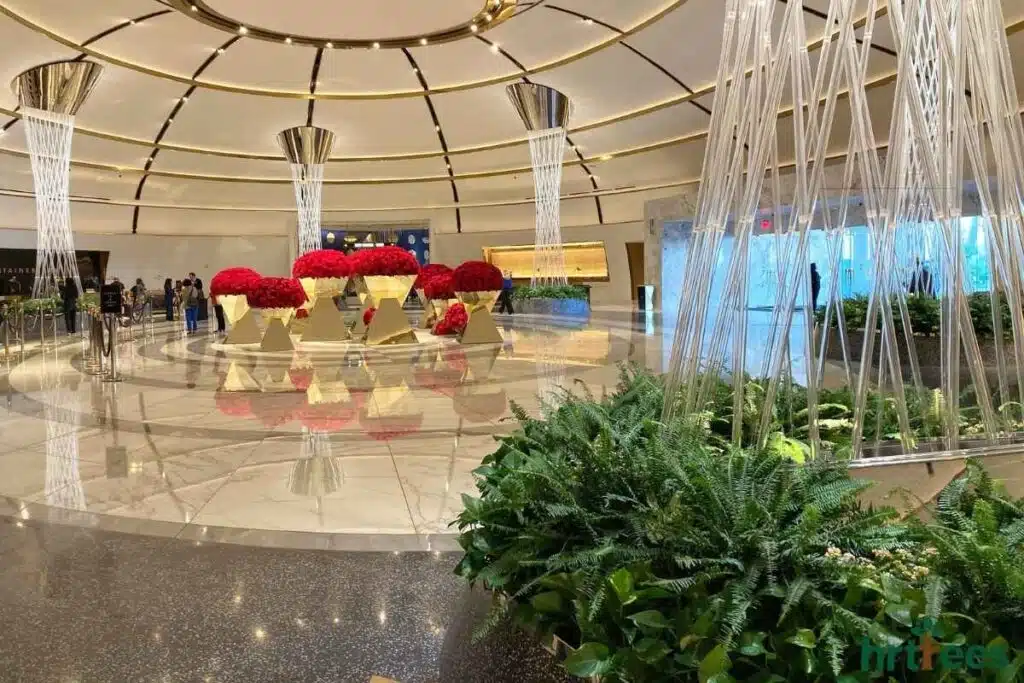 Commercial Artificial Plant in airport lobby