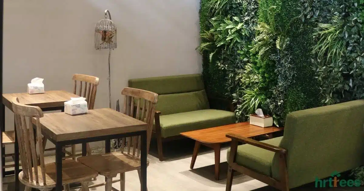 artificial green wall design featured image