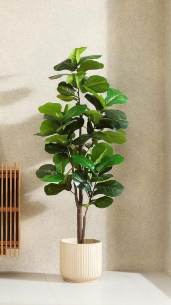 Custom Fiddle leaf artificial fig plant