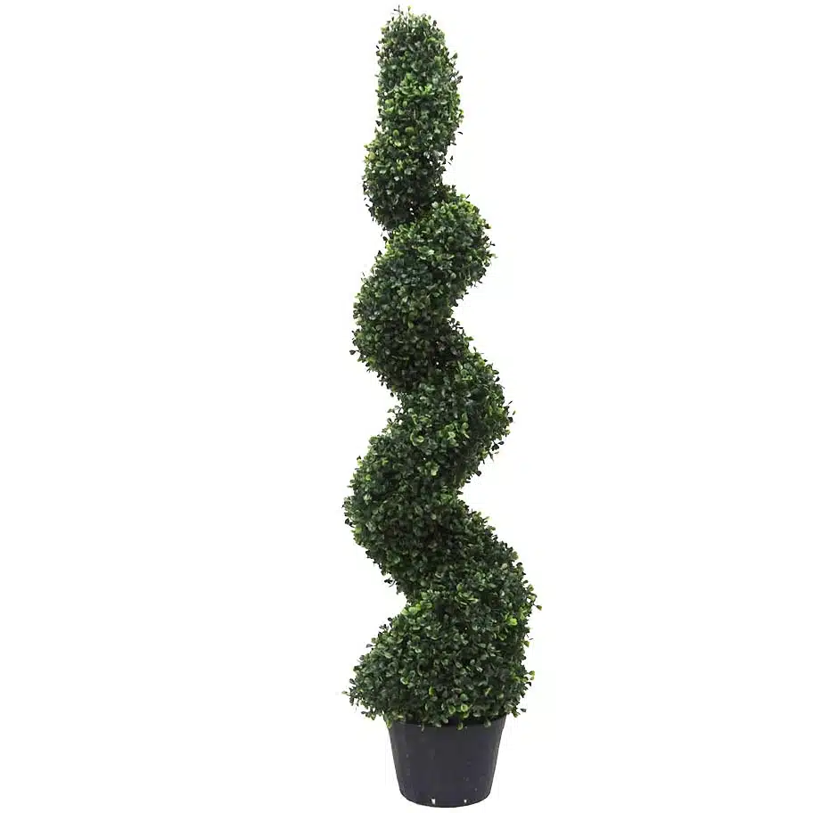 Large Outdoor Artificial Topiary Tree (Spiral Design)