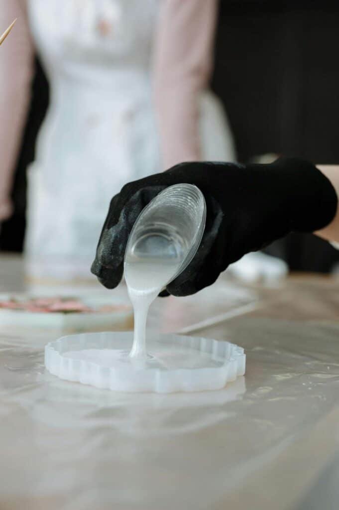 resin molding for a artificial plants