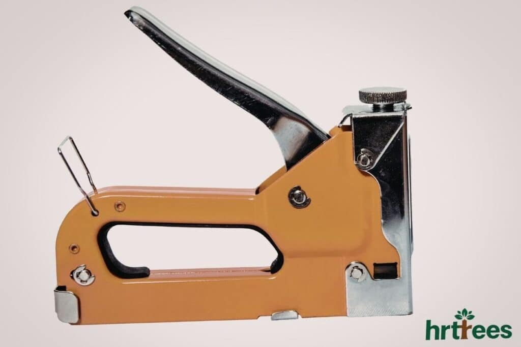 staple gun for Faux greenery wall