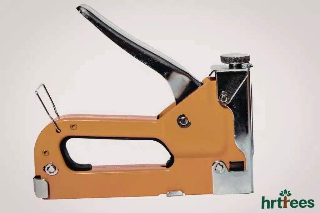 staple gun for Faux greenery wall